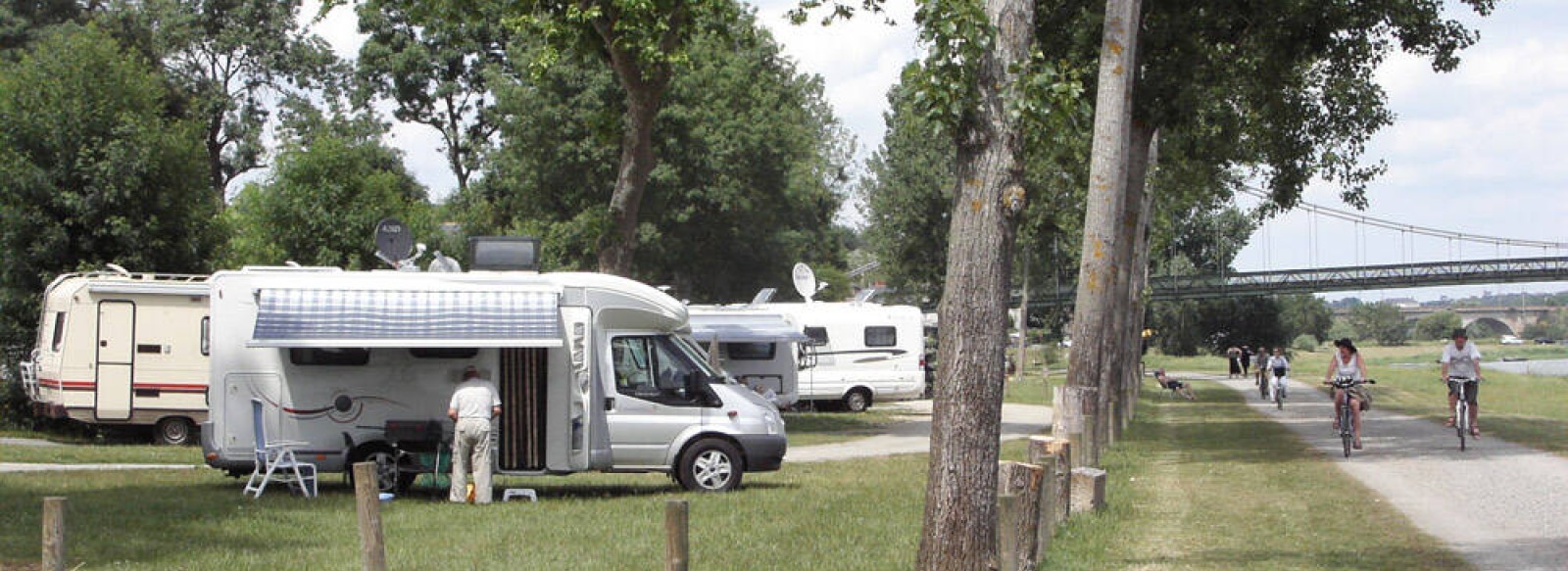 Aire d'accueil de camping-car de Bouchemaine