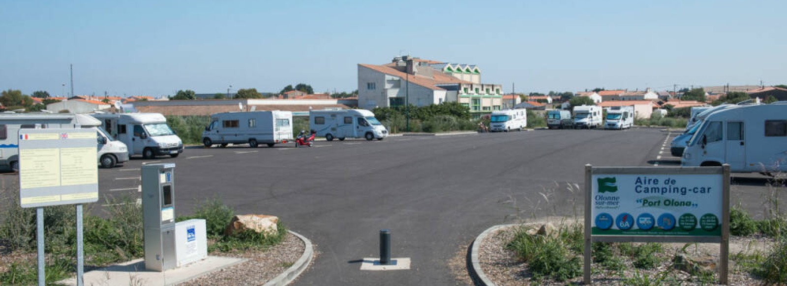 Aire camping-cars Port Olona