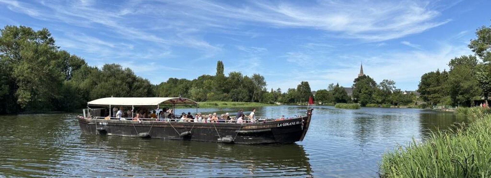 Croisieres a bord de "La Gogane" a Morannes