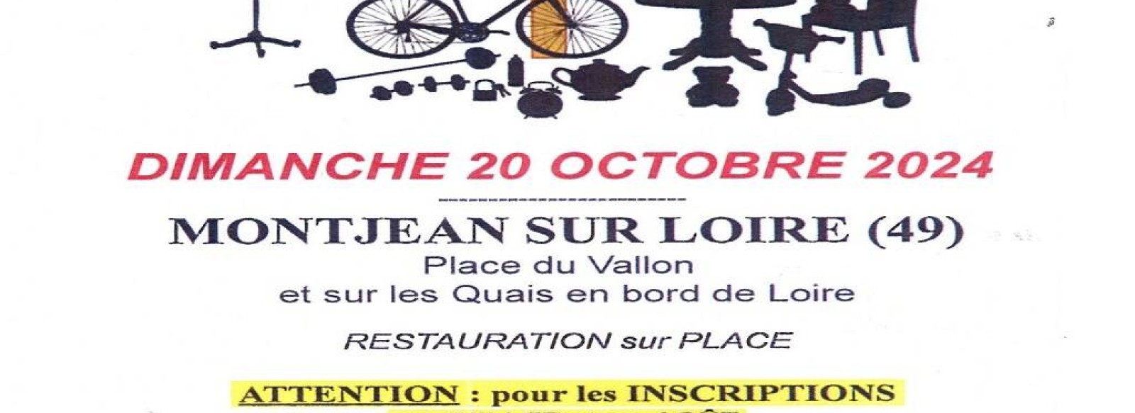 Vide Grenier Montjean-sur-Loire