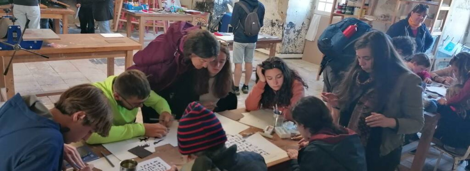 Atelier famille a Fontevraud