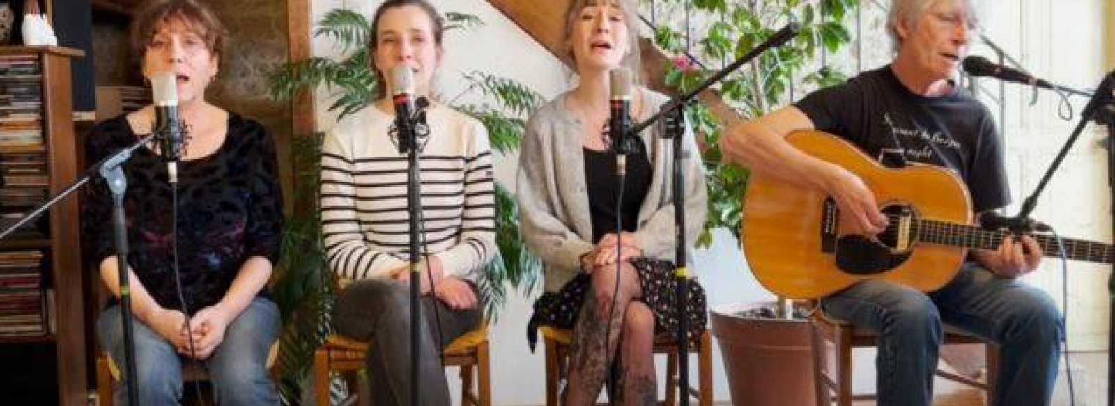 CONCERT "ELORA, JUSTINE, PAPA & MAMAN" - QUARTET JAZZ VOCAL - JAZZ SUR CAMEMBERT