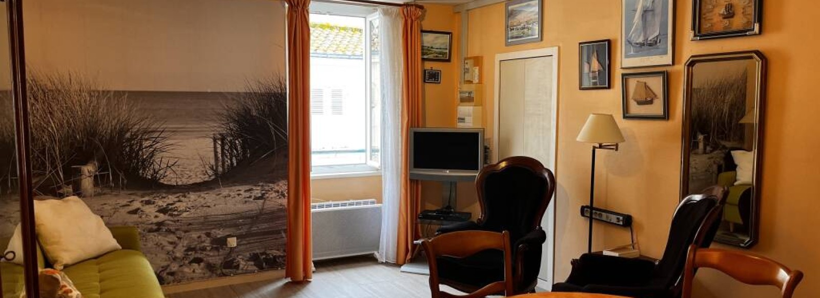 STUDIO MEUBLE DE TOURISME 2 ETOILES, A 50M DE LA PLAGE