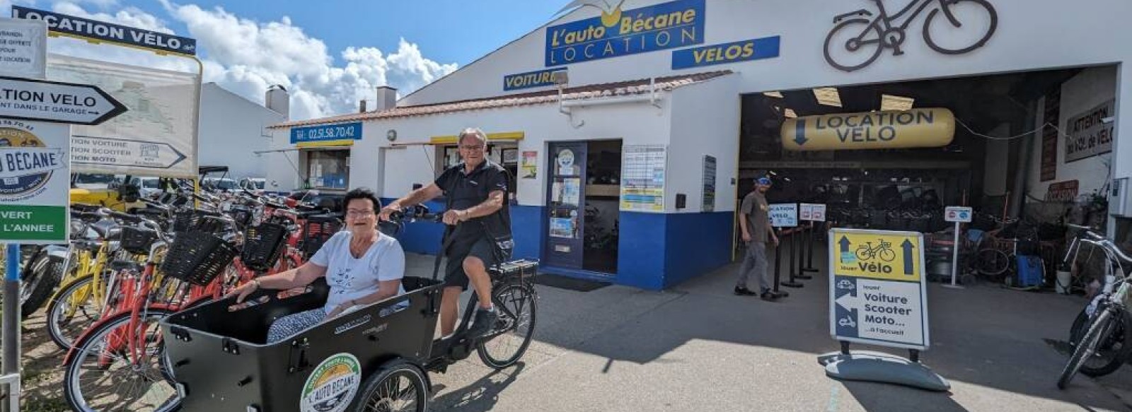 LOCATION DE VELOS ET VEHICULES - L'AUTO BECANE