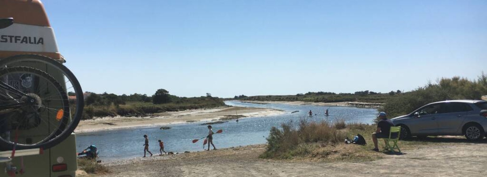 Cale de mise a l'eau - Parking de la Gachere